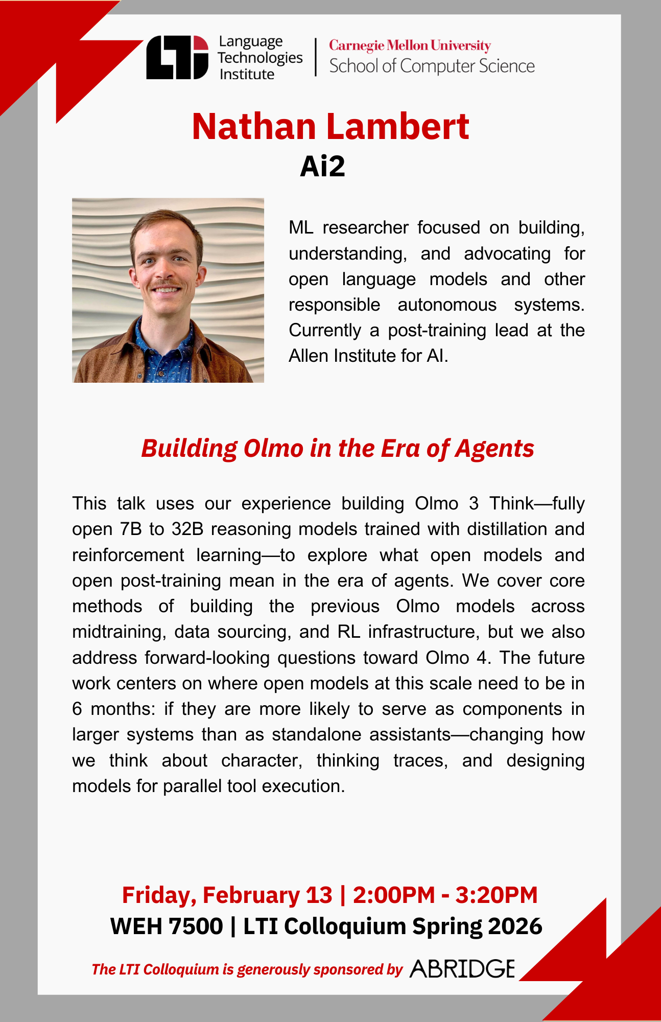 Nathan Lambert Poster